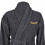 Cotton Shawl Collar Star Sign Bathrobe