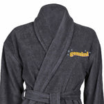 Cotton Shawl Collar Star Sign Bathrobe