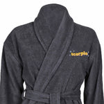 Cotton Shawl Collar Star Sign Bathrobe