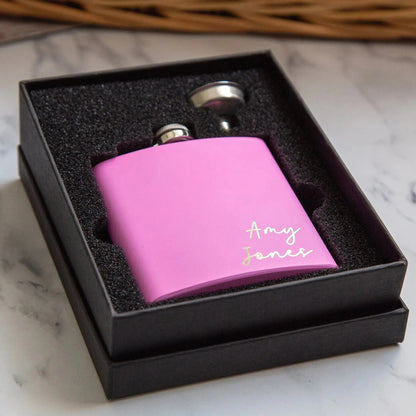 Custom Engraved Hip Flask