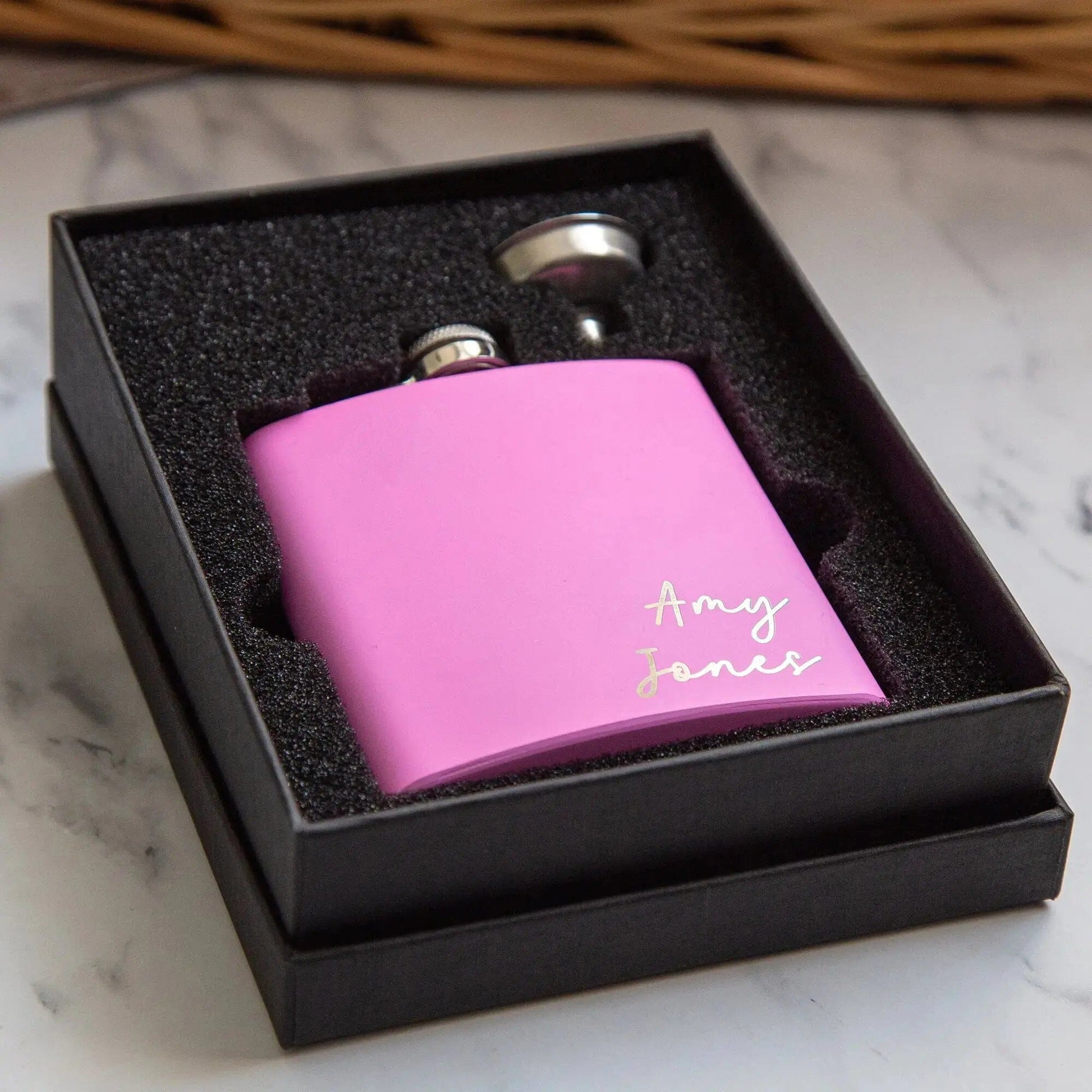 Custom Engraved Hip Flask