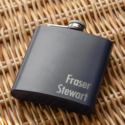 Custom Engraved Hip Flask