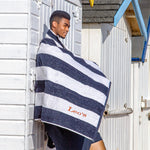 Personalised Egyptian Cotton Cabana Style Beach Towel