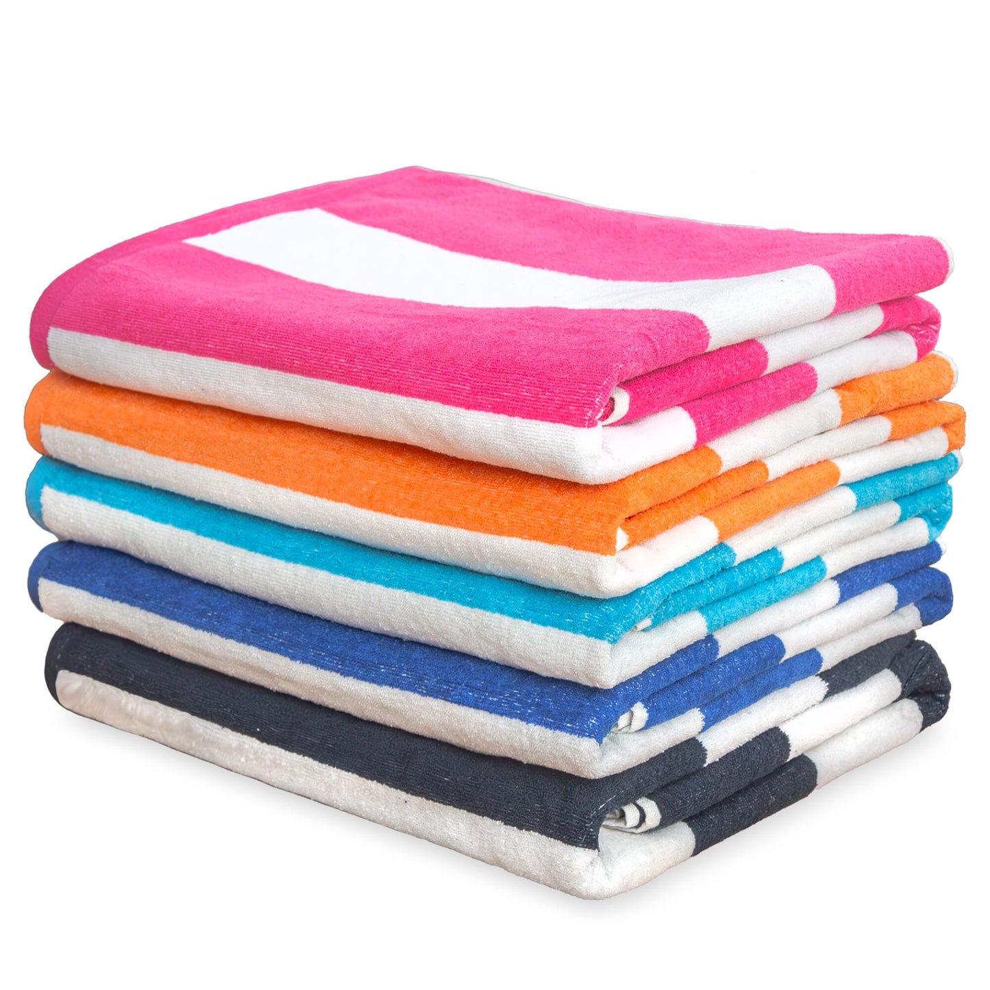 Egyptian Cotton Cabana Style Beach Towel