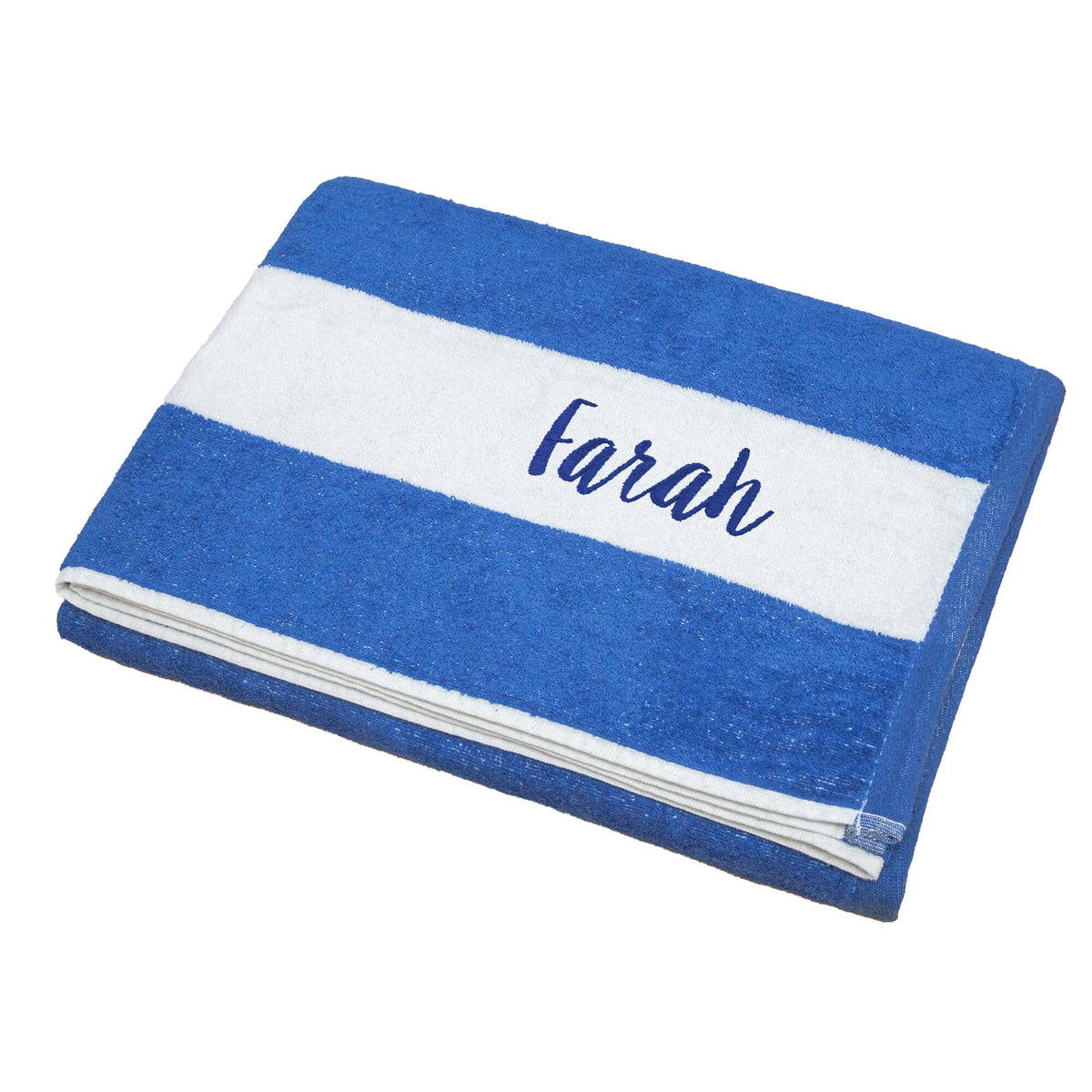 Egyptian Cotton Cabana Style Beach Towel