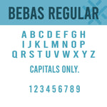Bebas Regular Font