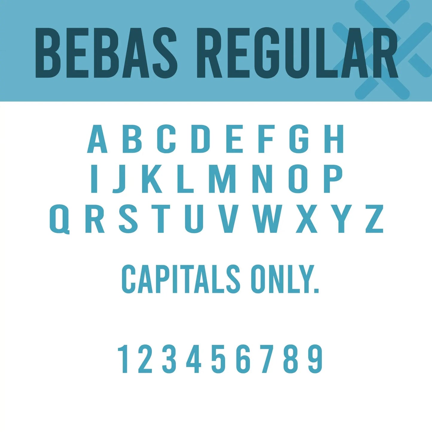 Bebas Regular Font