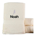 Fitness Bath Towel - Duncan Stewart 1978 Egyptian-Vanilla Duncan Stewart 1978