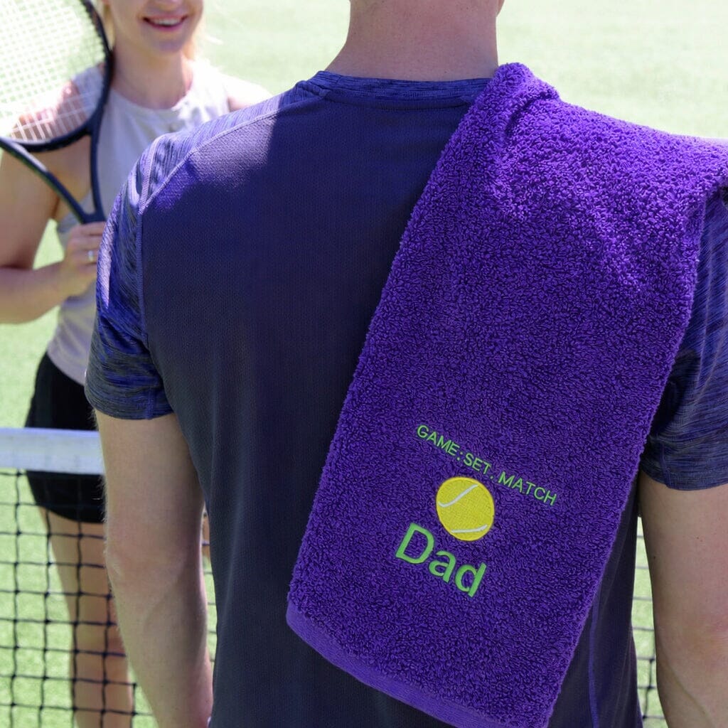 'Game, Set, Match' Tennis Towel