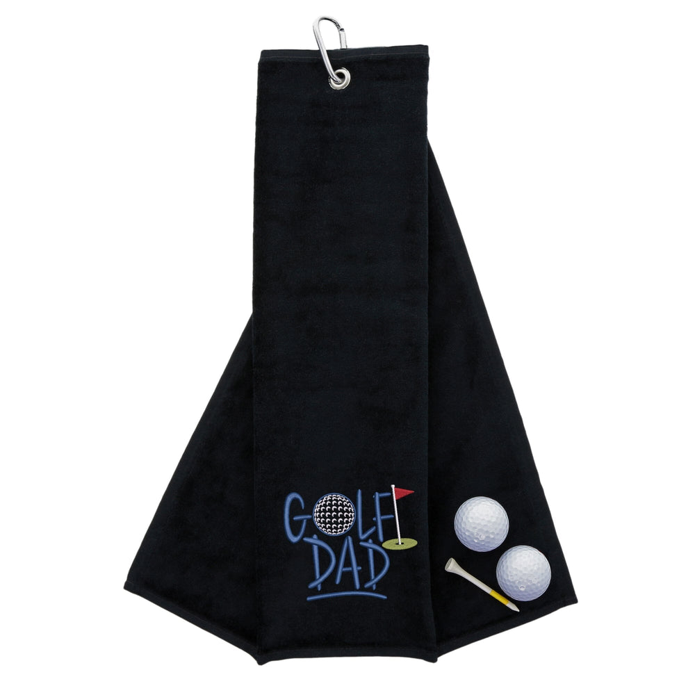 golf-dad-novelty-tri-fold-towel