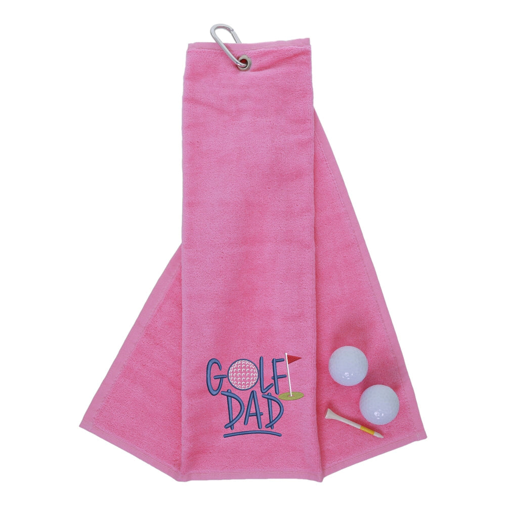 golf-dad-novelty-tri-fold-towel
