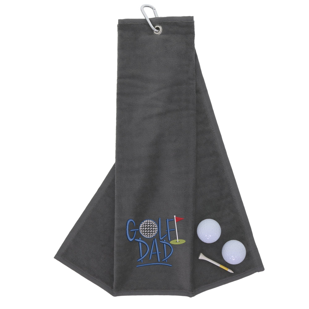 golf-dad-novelty-tri-fold-towel