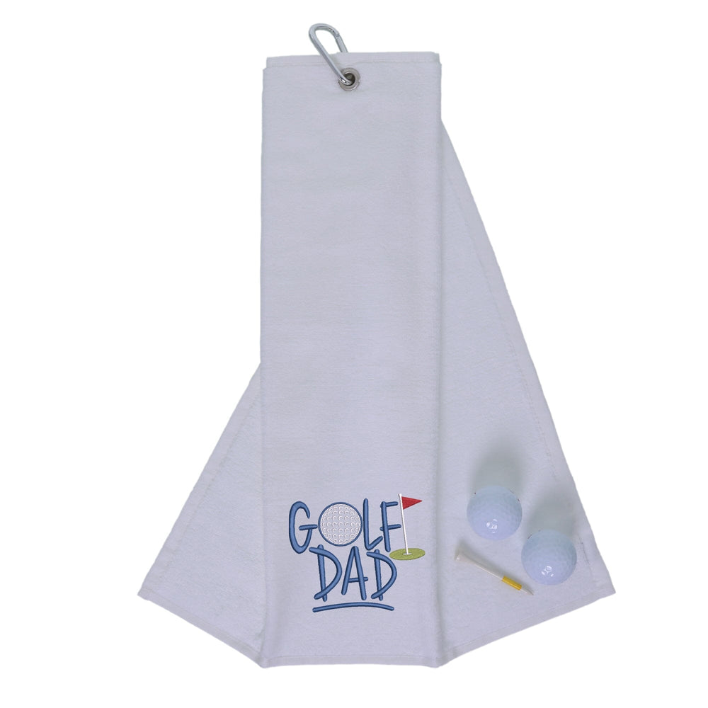 golf-dad-novelty-tri-fold-towel