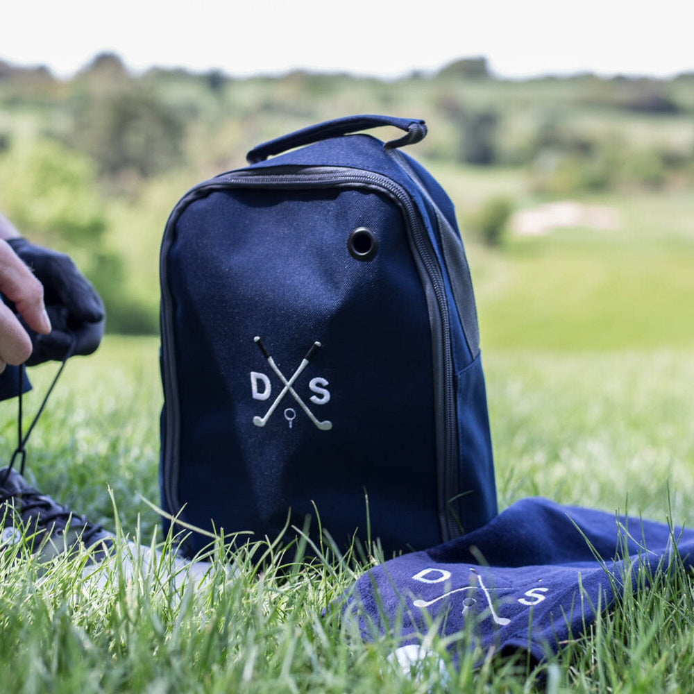 Golf Shoe Bag and Towel Set