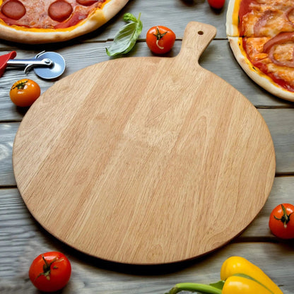 Personalised Pizza Puns Serving BoardPersonalised Pizza Beech Serving Board