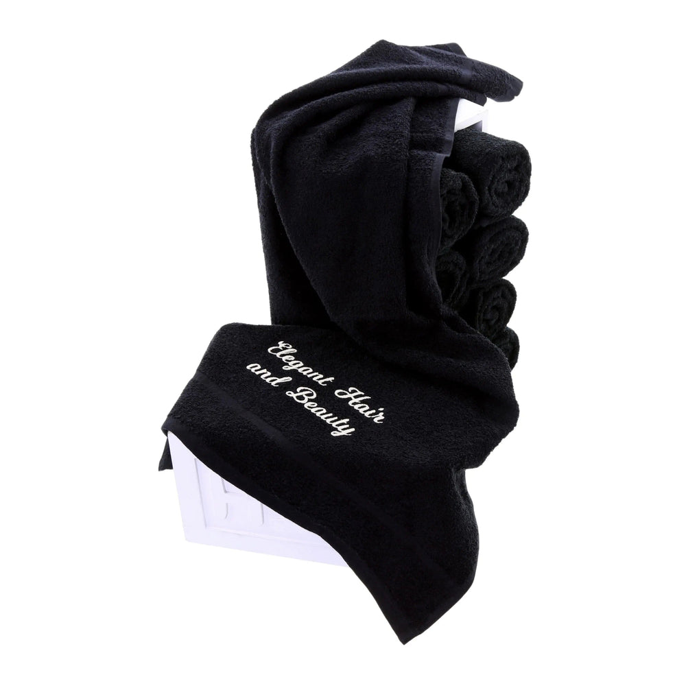 Personalised with a salon's logo