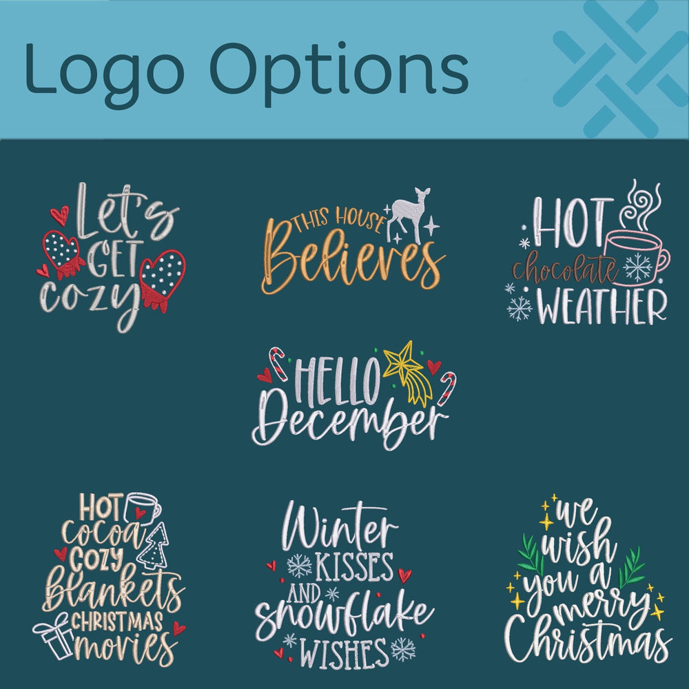 Christmas phrase infographic