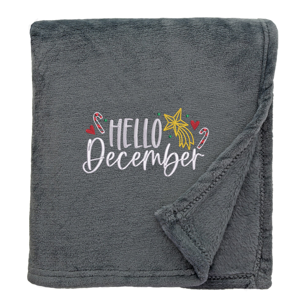 Hello December Cosy Home Christmas Snuggle Blanket