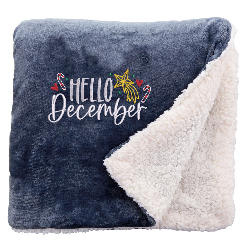 Hello December Cosy Home Christmas Snuggle Blanket