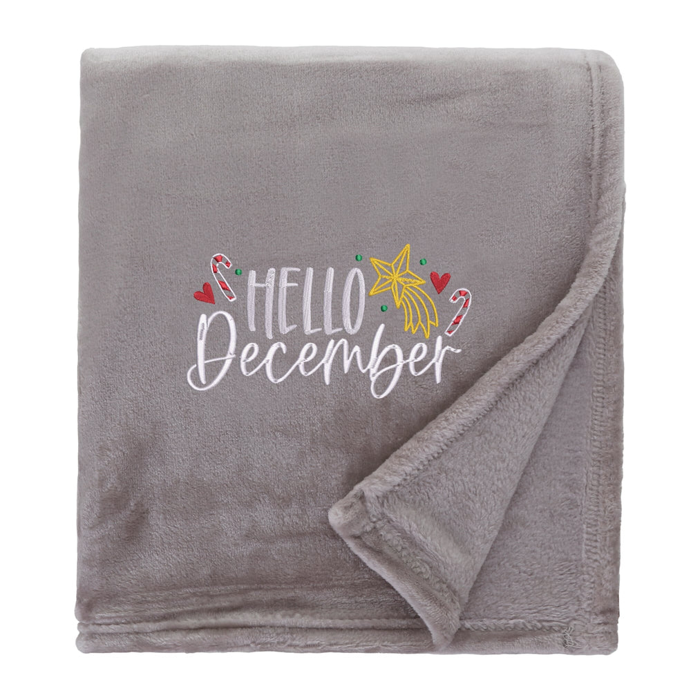 Hello December Cosy Home Christmas Snuggle Blanket