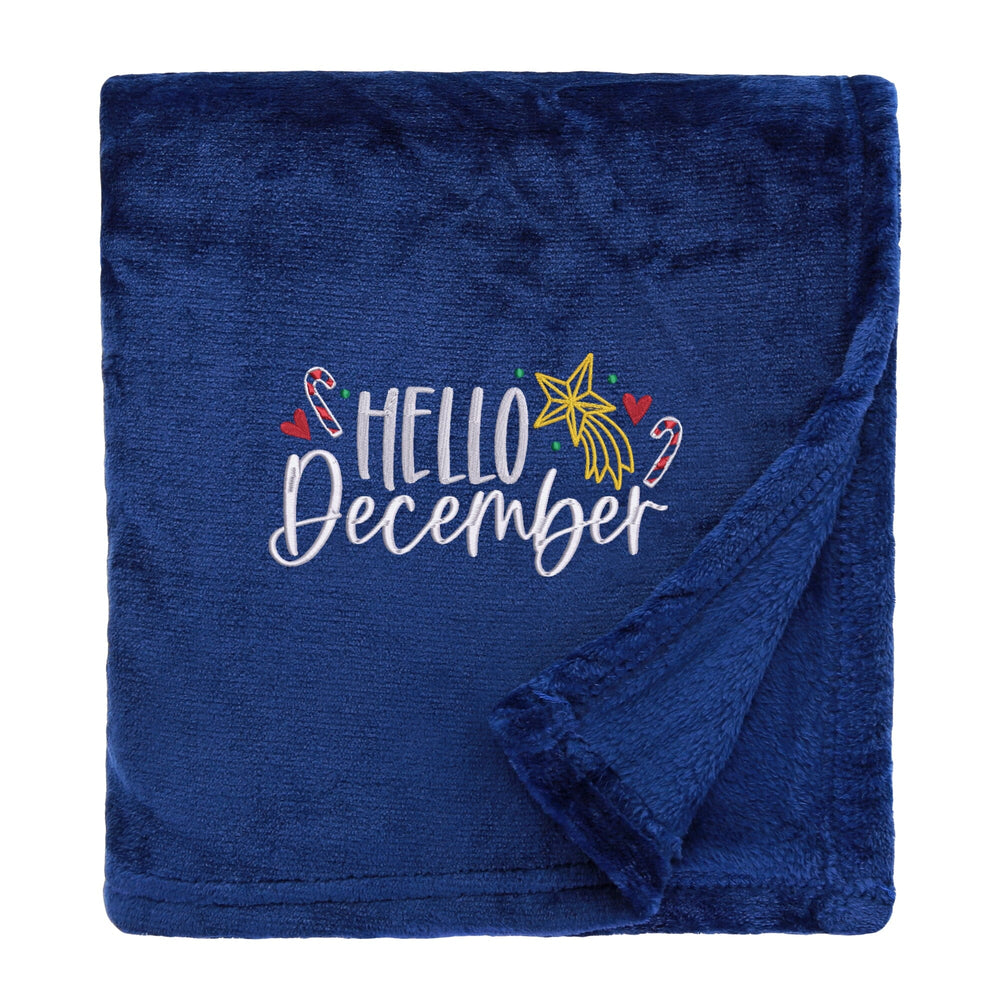 Hello December Cosy Home Christmas Snuggle Blanket