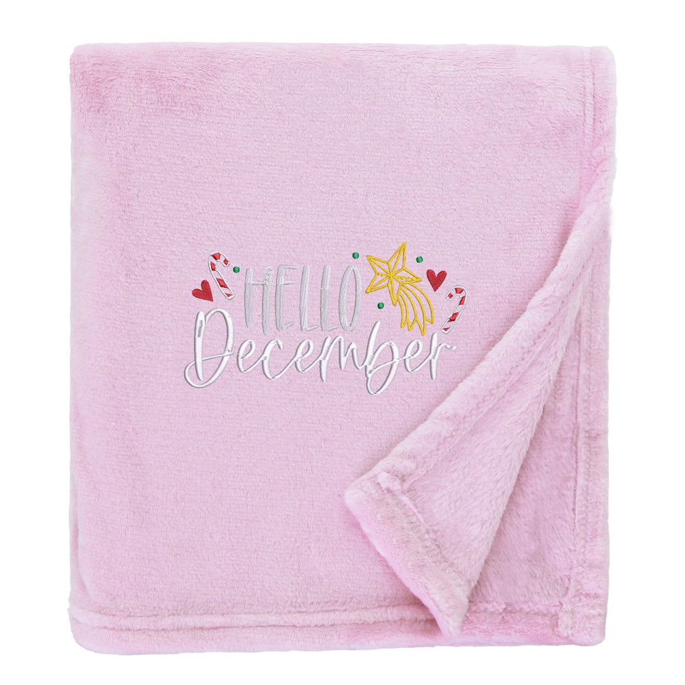 Hello December Cosy Home Christmas Snuggle Blanket