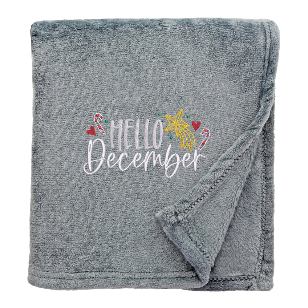 Hello December Cosy Home Christmas Snuggle Blanket