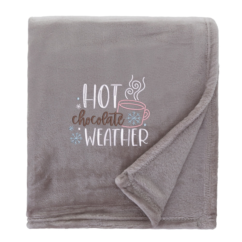 Hot Chocolate Cosy Home Christmas Snuggle Blanket