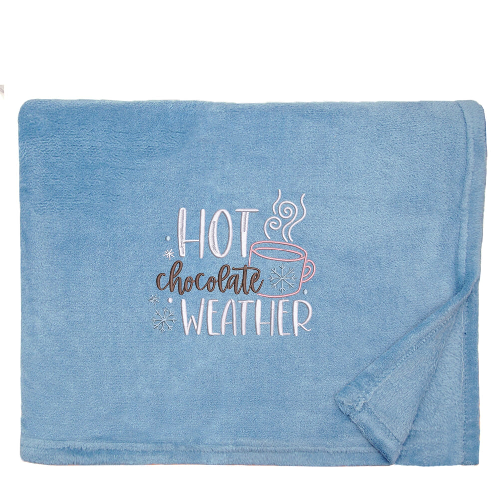 Hot Chocolate Cosy Home Christmas Snuggle Blanket