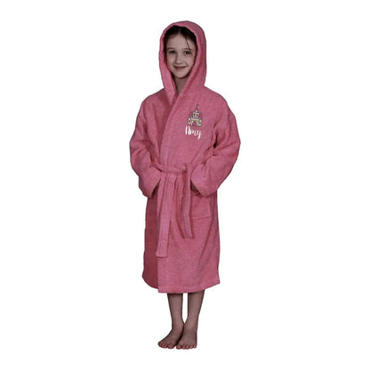 Princess Castle Hooded Bathrobe   