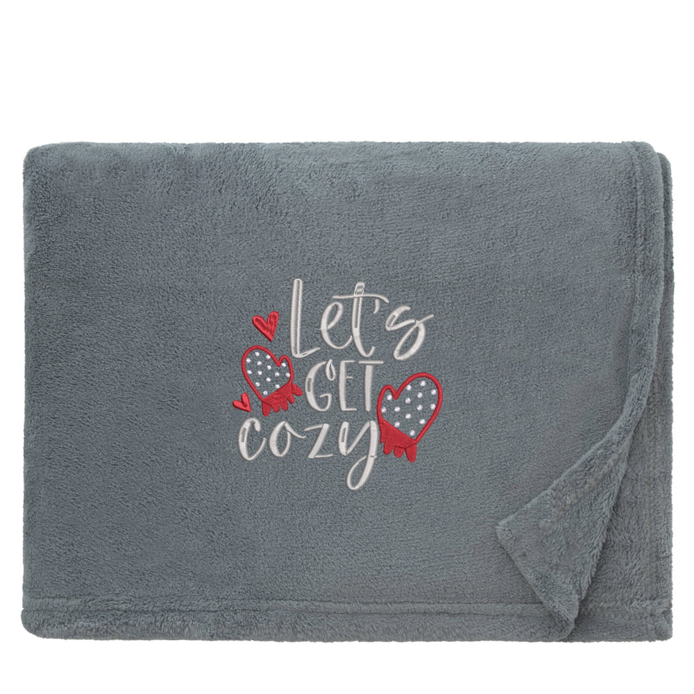 Let's Get Cozy Christmas Snuggle Blanket