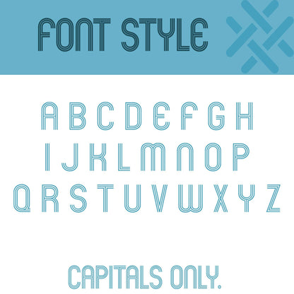 Font syle infographic