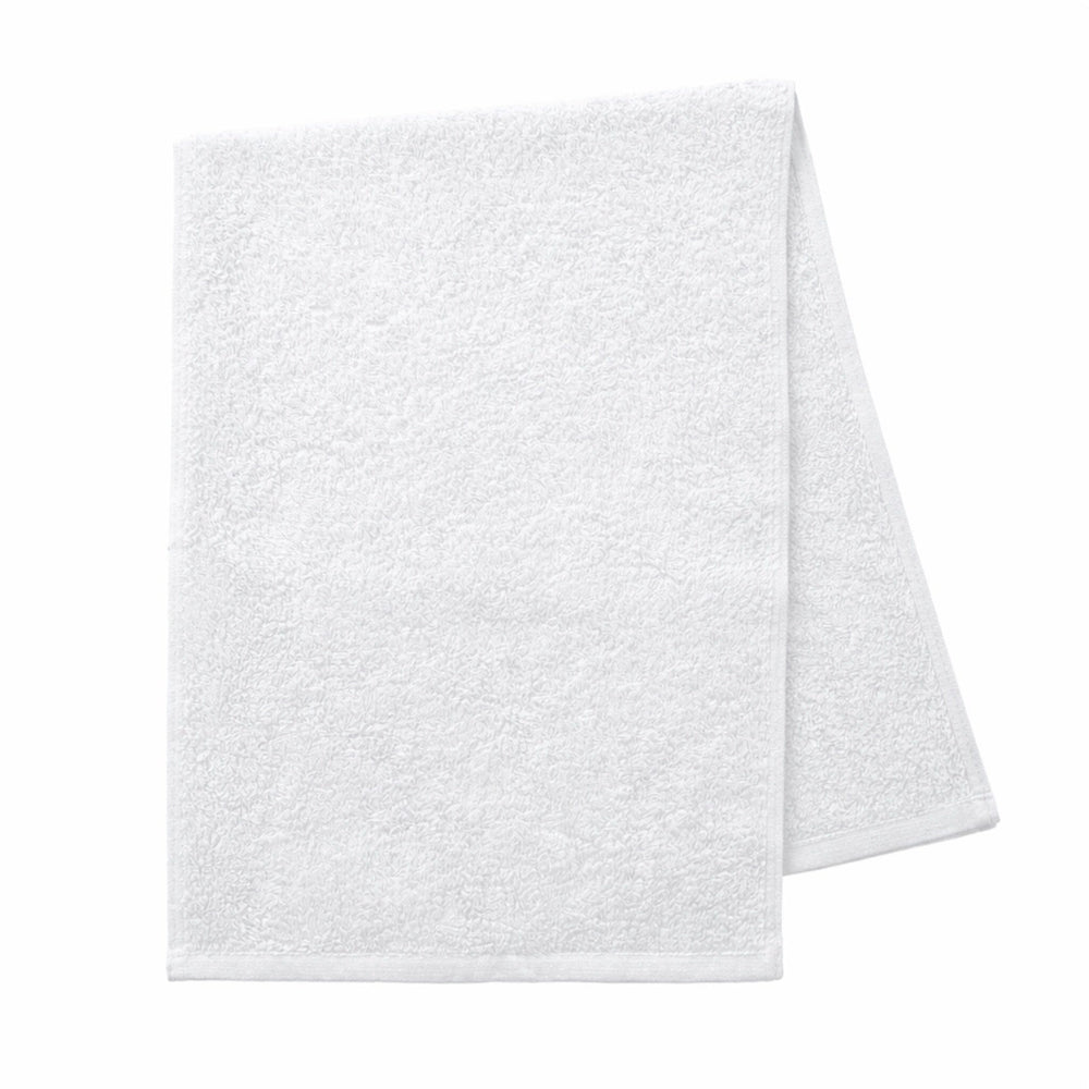 white gym towel