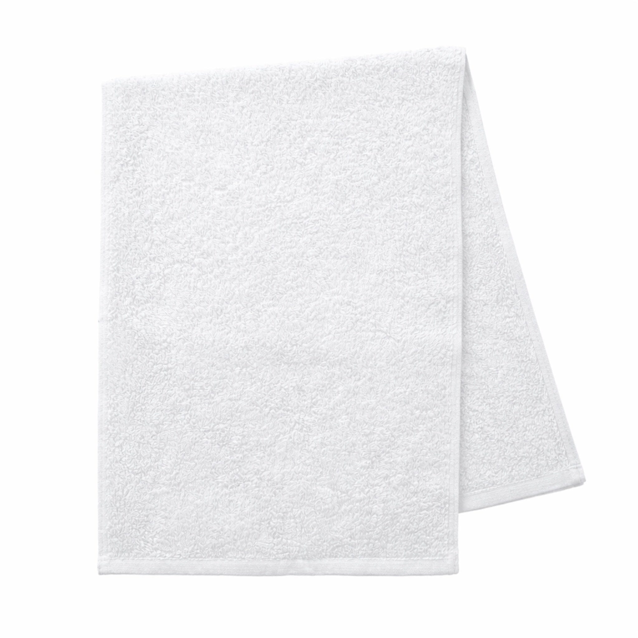 white gym towel