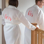 Couple heading downstairs