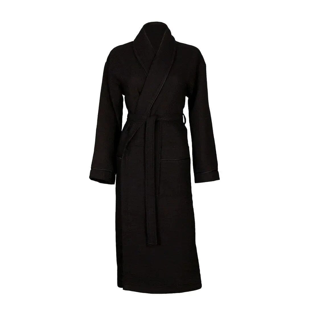 copy of aztex shawl collar waffle dressing gown
