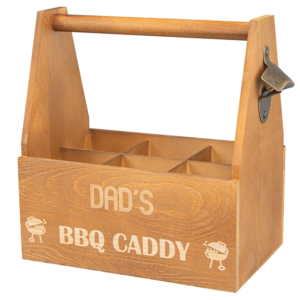 Personalised Barbecue Condiment Holder white backdrop