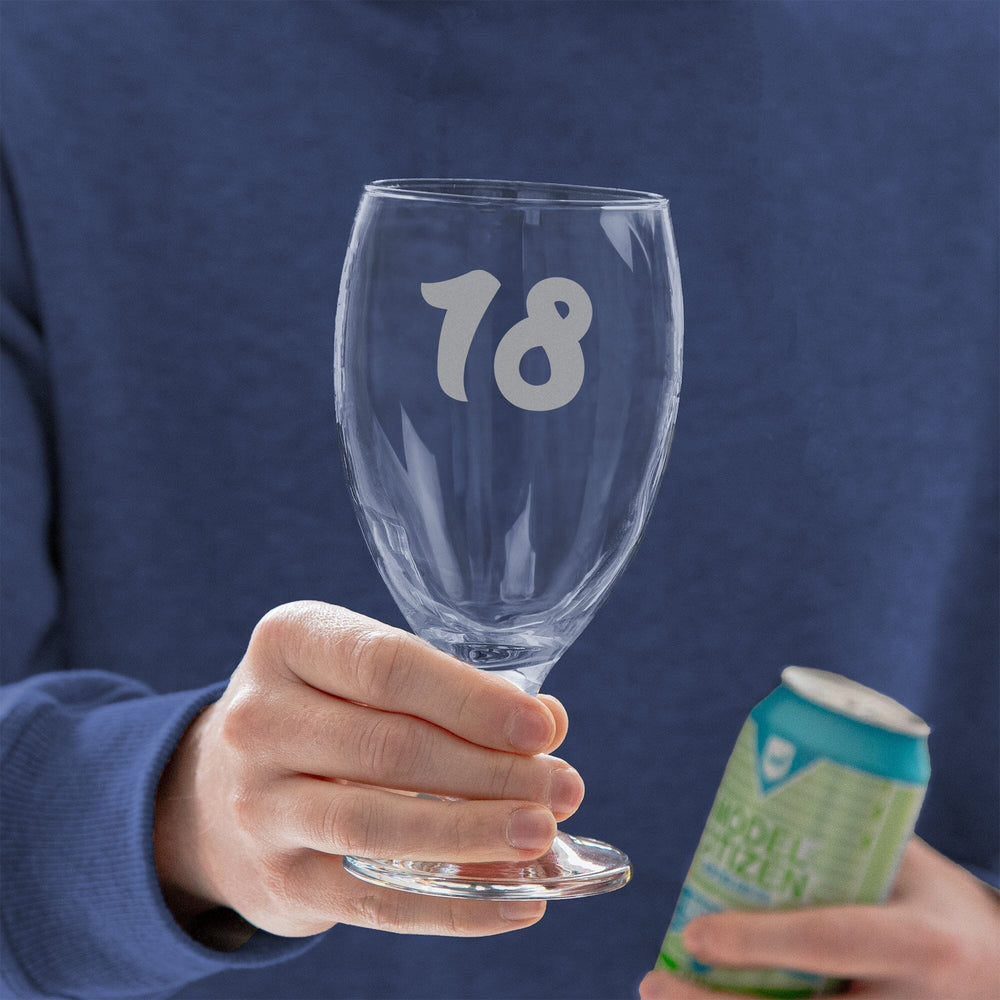Personalised Birthday Milestone Beer Glass Range