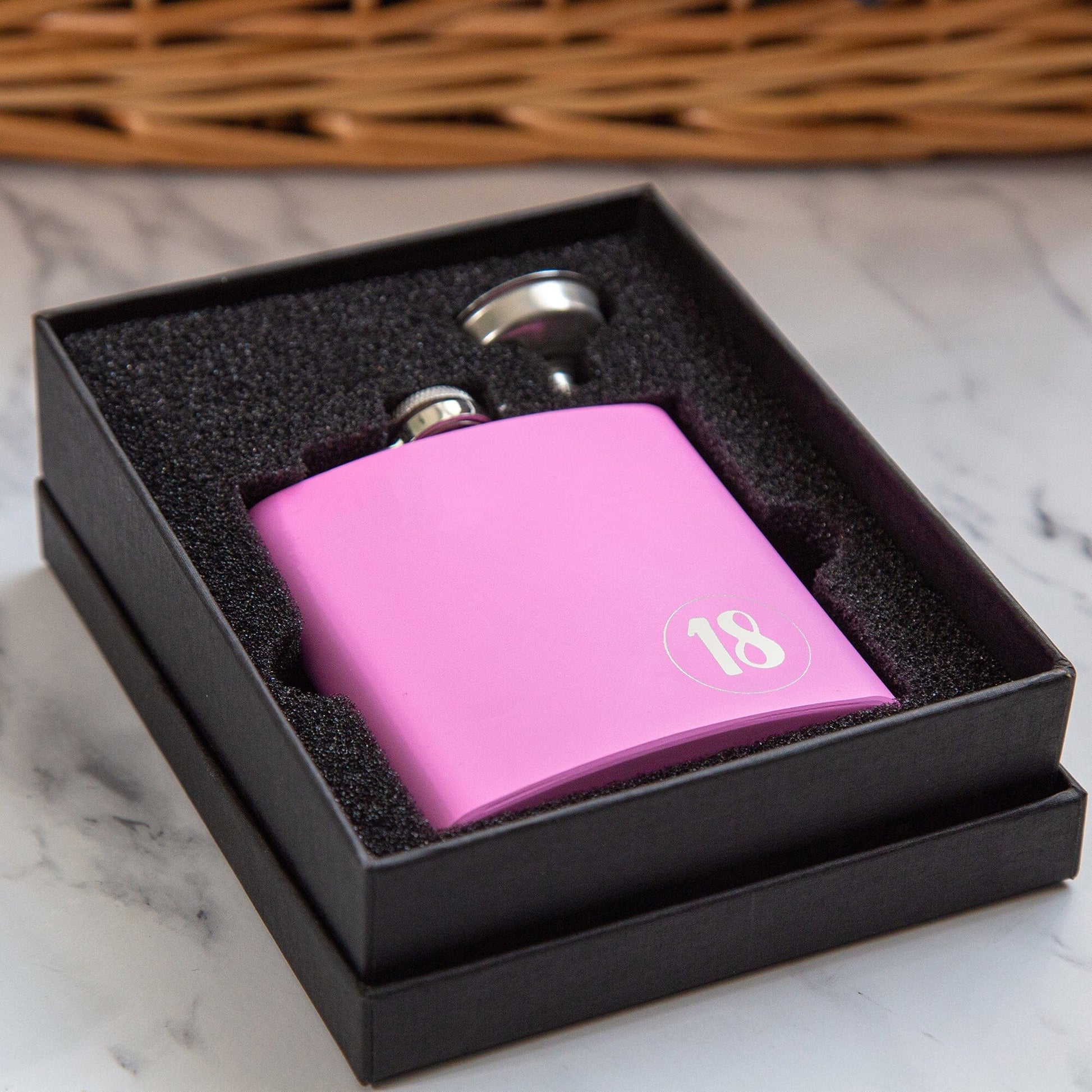 Personalised Birthday Milestone Birthday Hip Flask