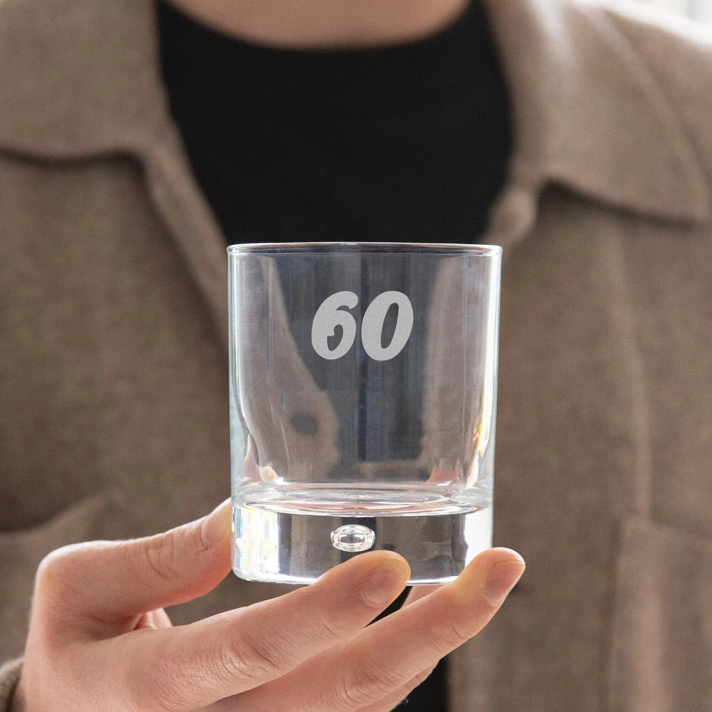 Personalised Birthday Milestone Whiskey Glass