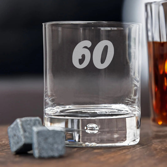 Personalised Birthday Milestone Whiskey Glass