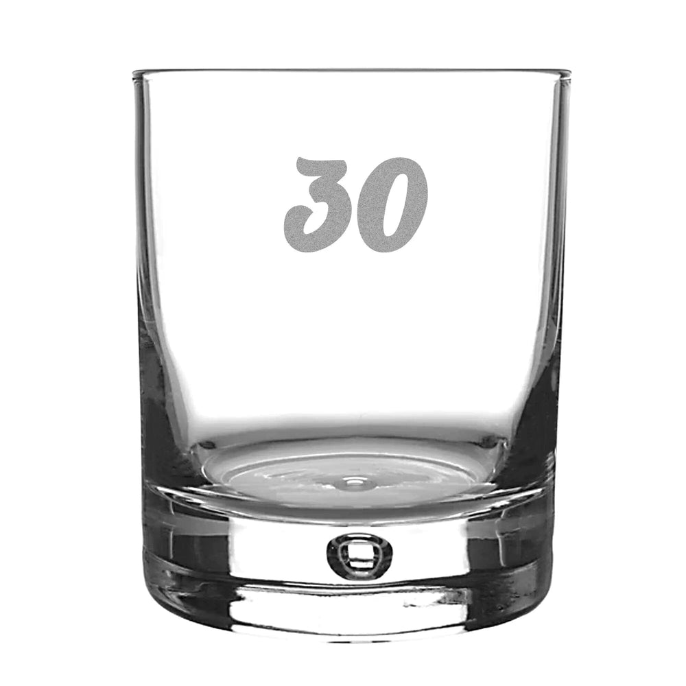 Personalised Birthday Milestone Whiskey Glass