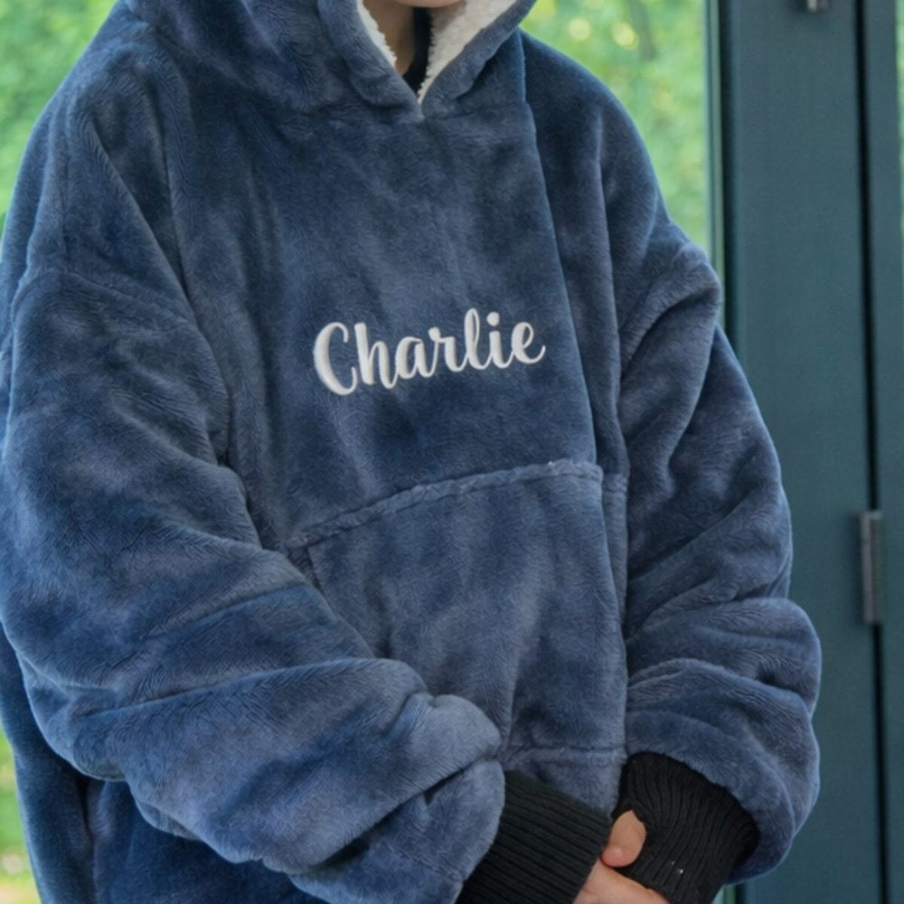 name on childrens hoodie