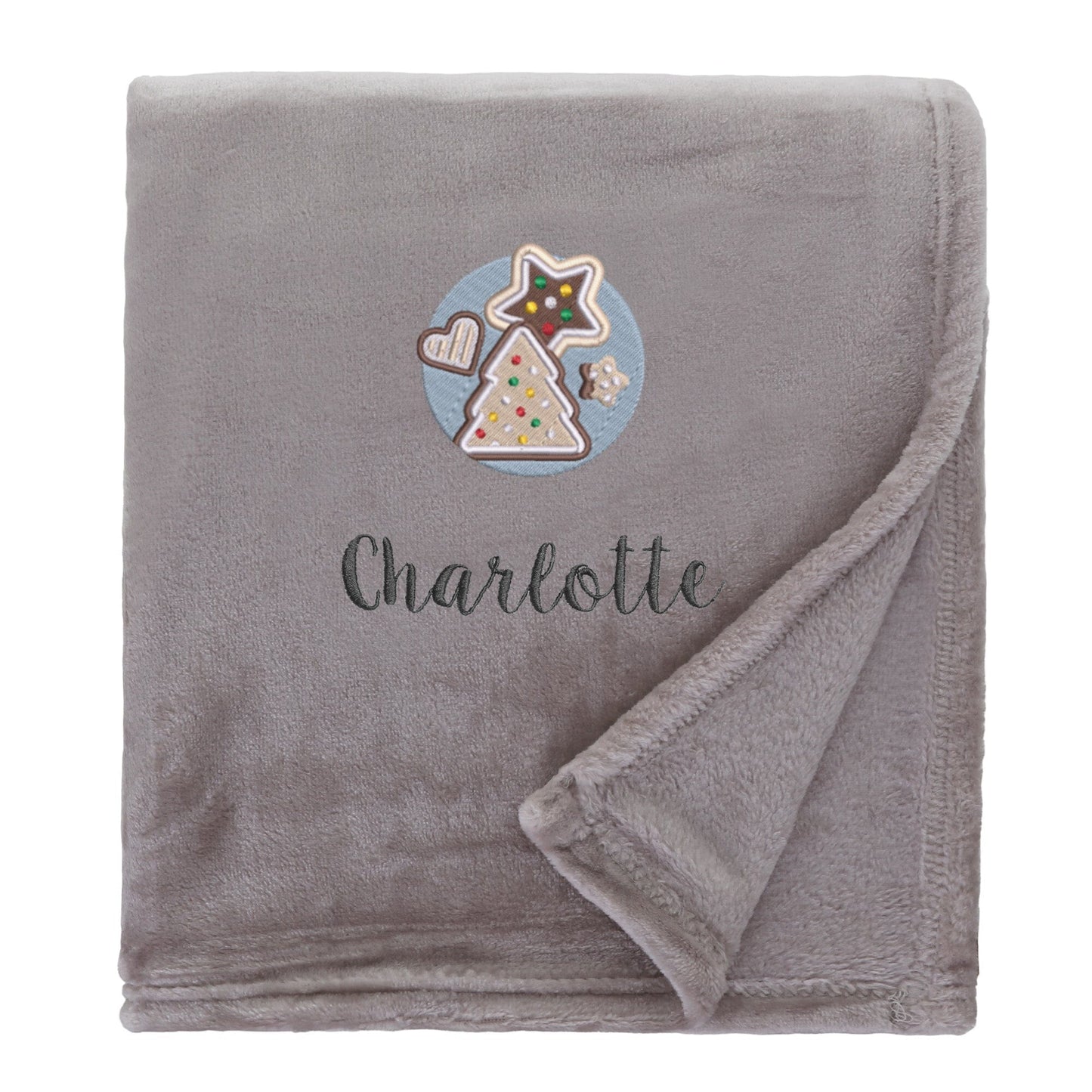 Personalised Christmas Cookies Christmas Snuggle Blanket