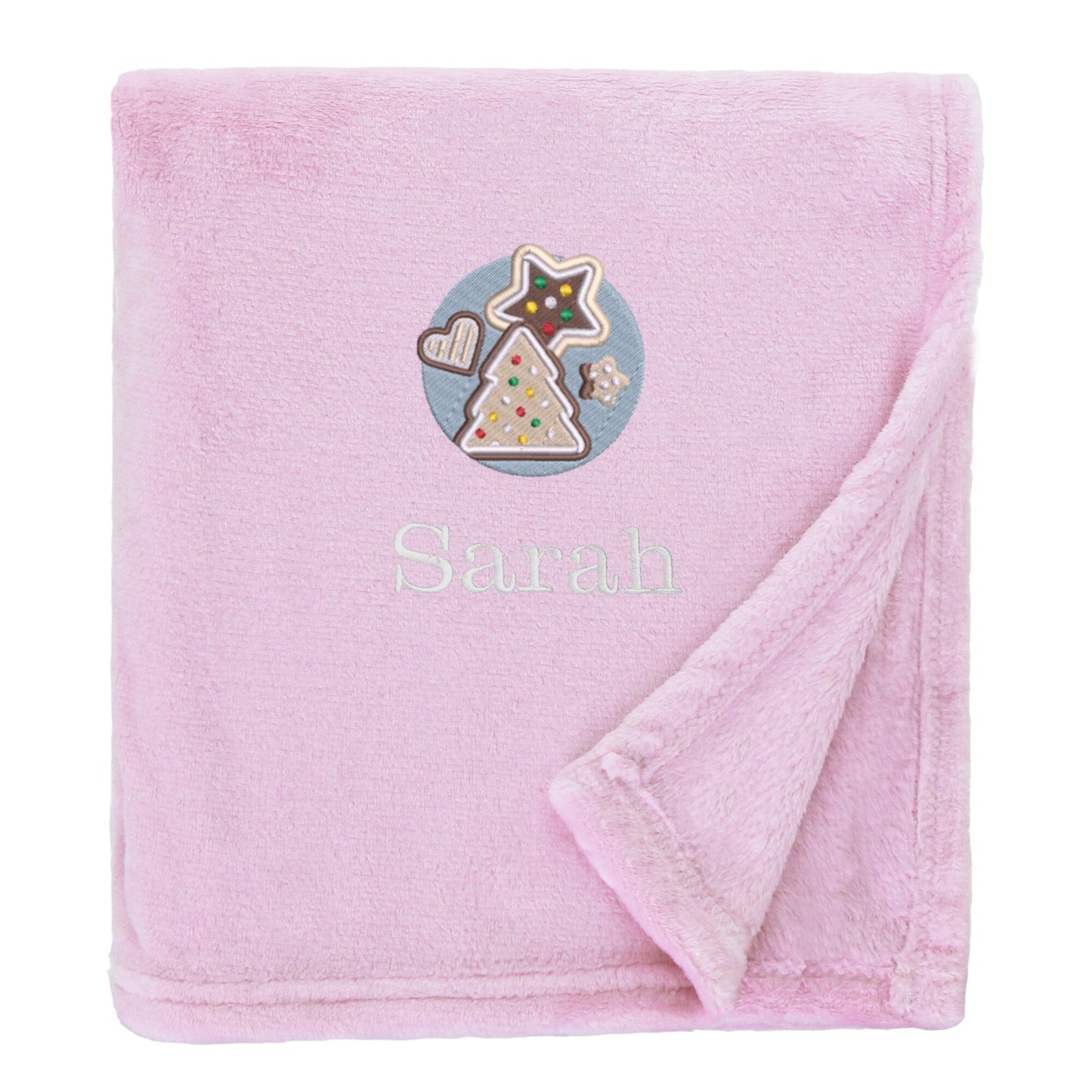 Personalised Christmas Cookies Christmas Snuggle Blanket