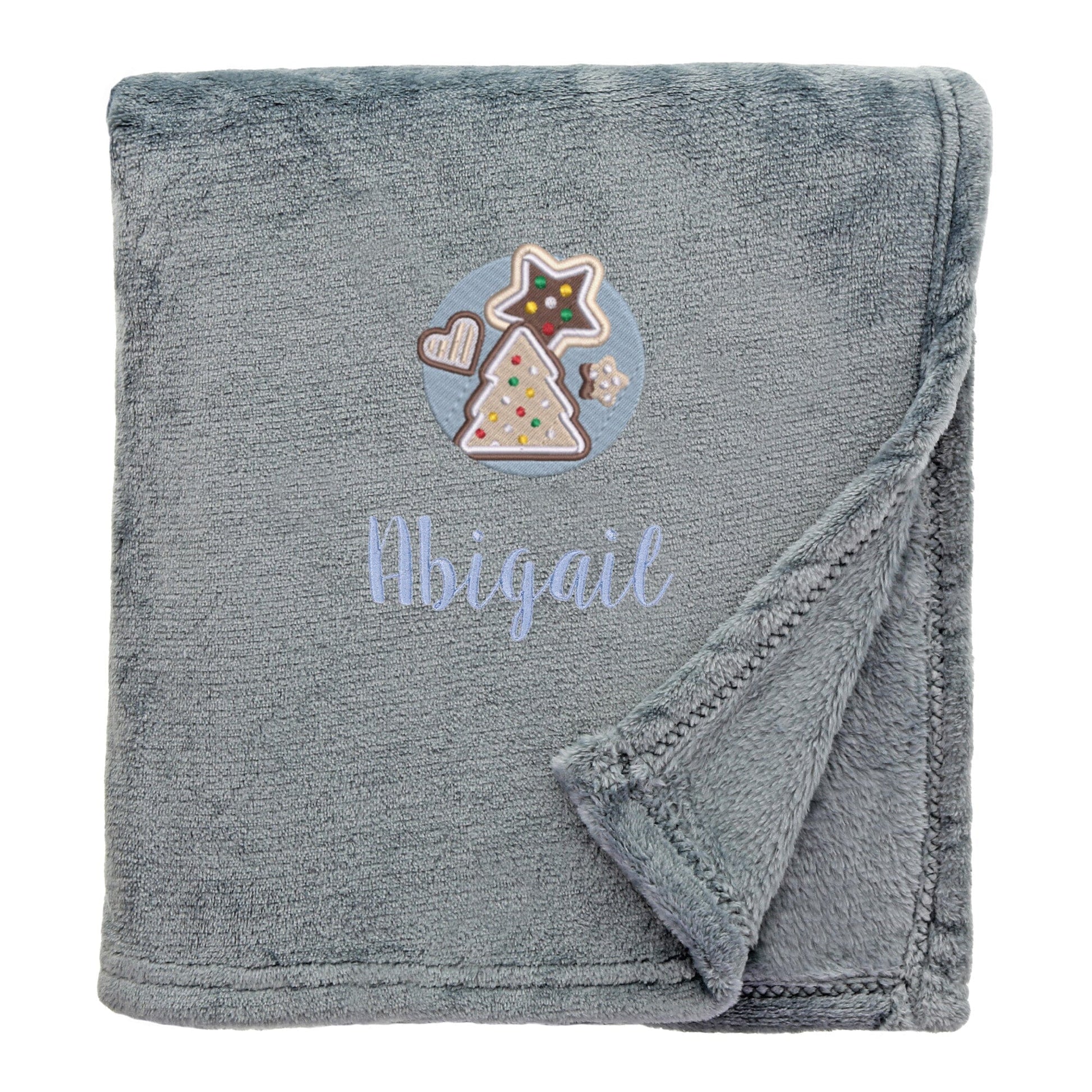 Personalised Christmas Cookies Christmas Snuggle Blanket