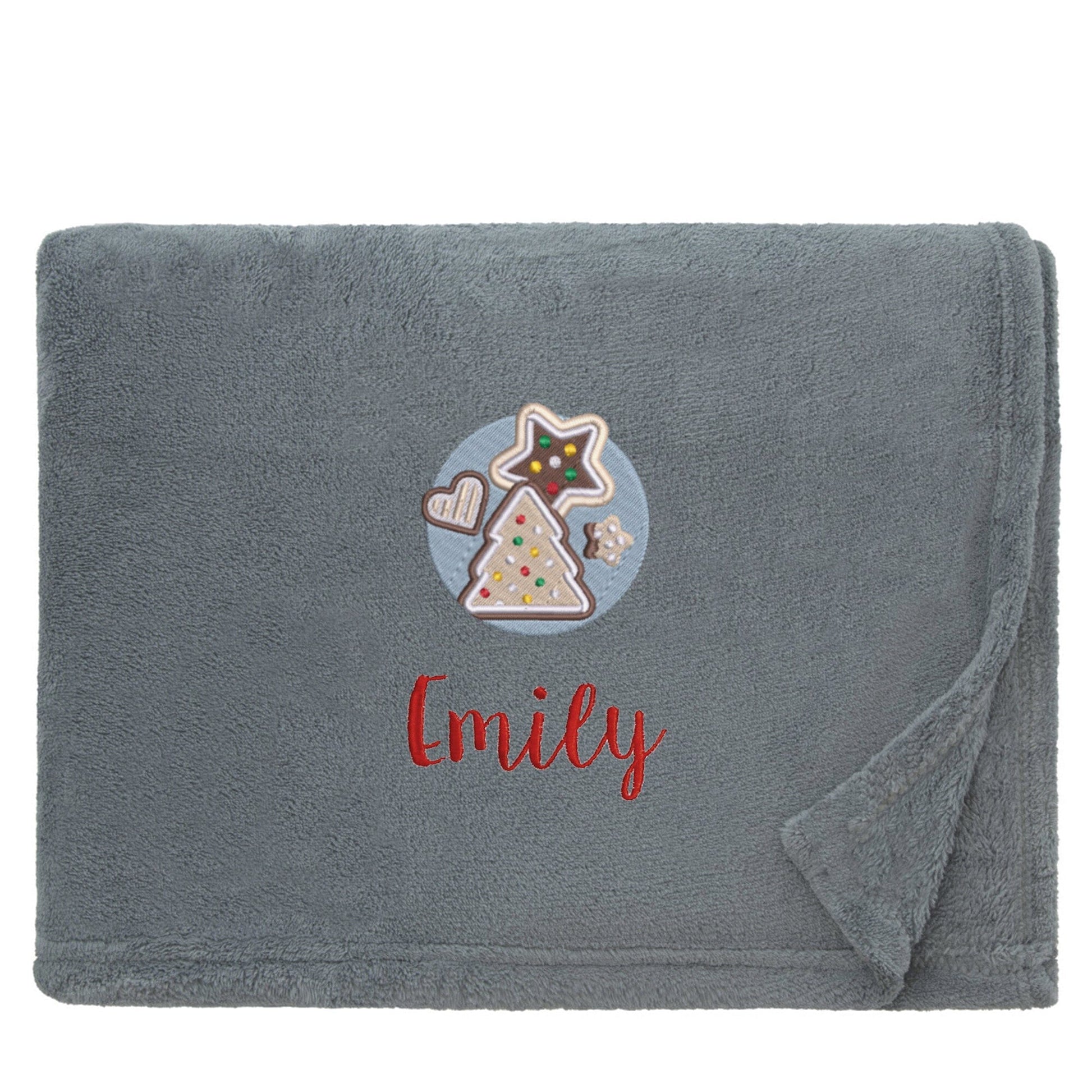 Personalised Christmas Cookies Christmas Snuggle Blanket