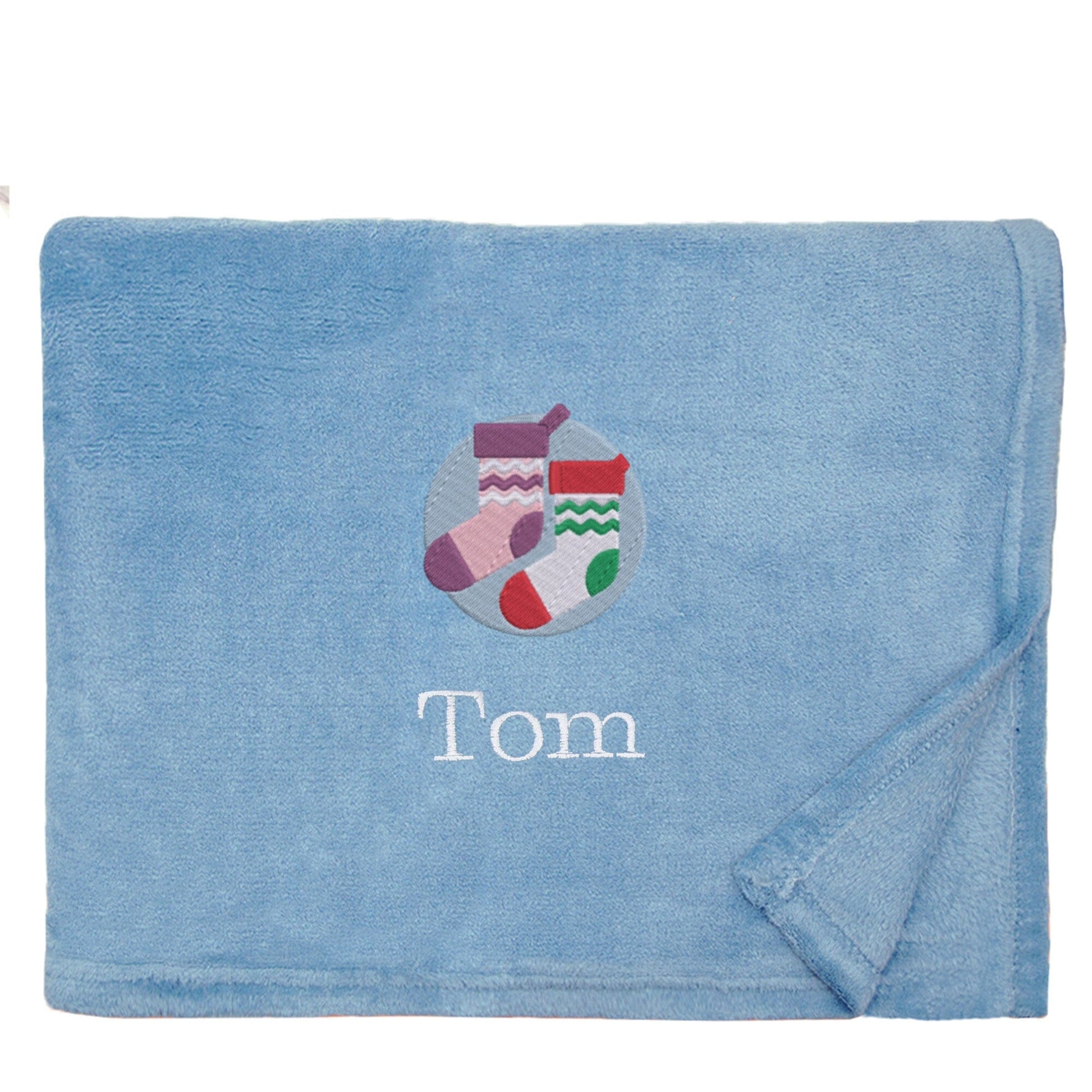 personalised christmas stockings christmas snuggle blanket