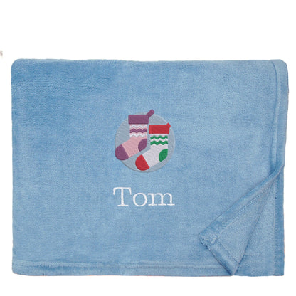 personalised christmas stockings christmas snuggle blanket