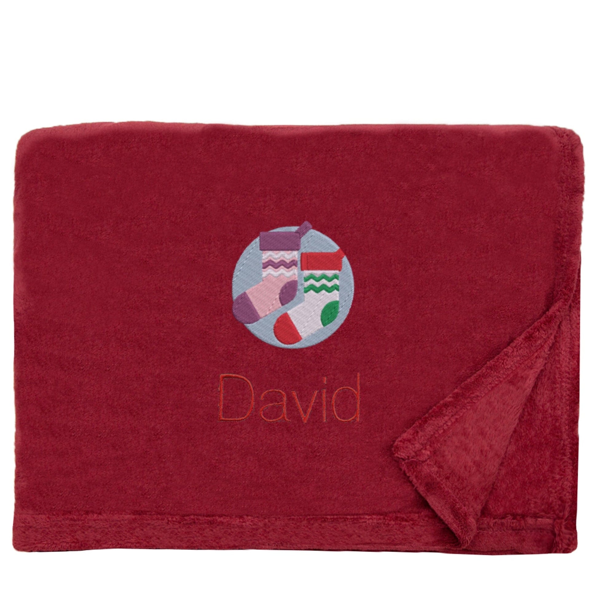 personalised christmas stockings christmas snuggle blanket